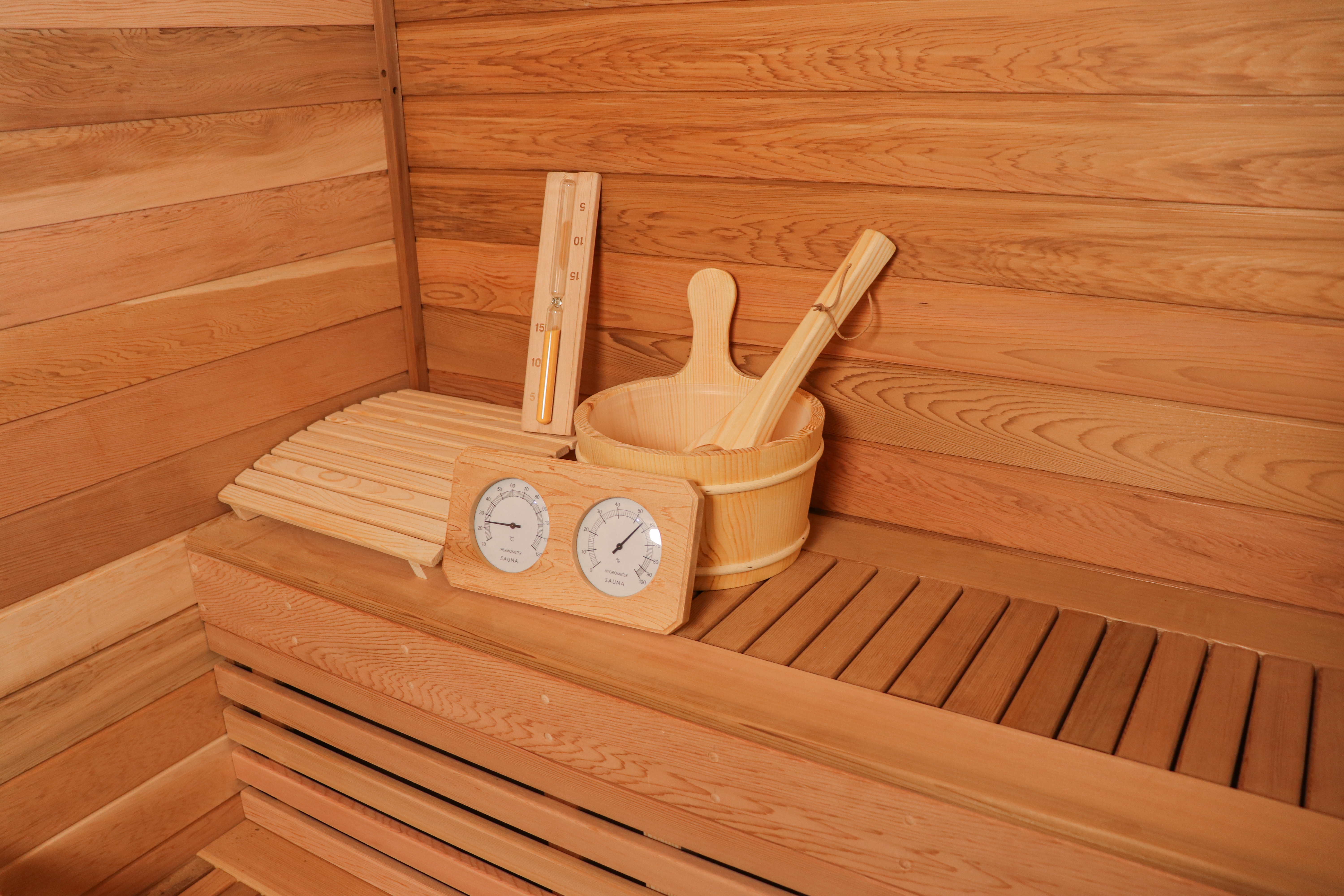 Outdoor Sauna — 240 × 180 × 210 cm view 3