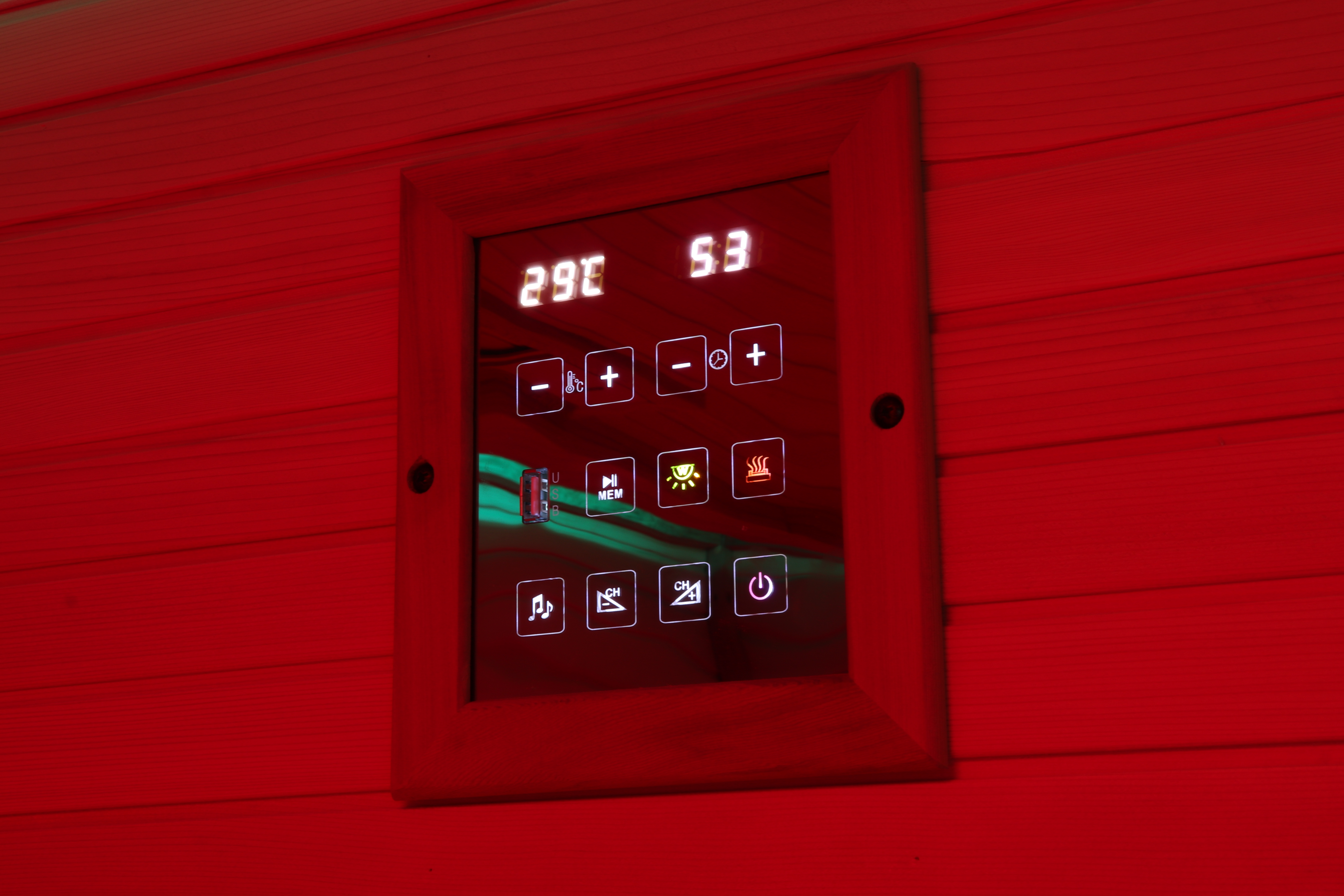 Far-Infrared Indoor Sauna — 150 × 90 × 190 cm view 3