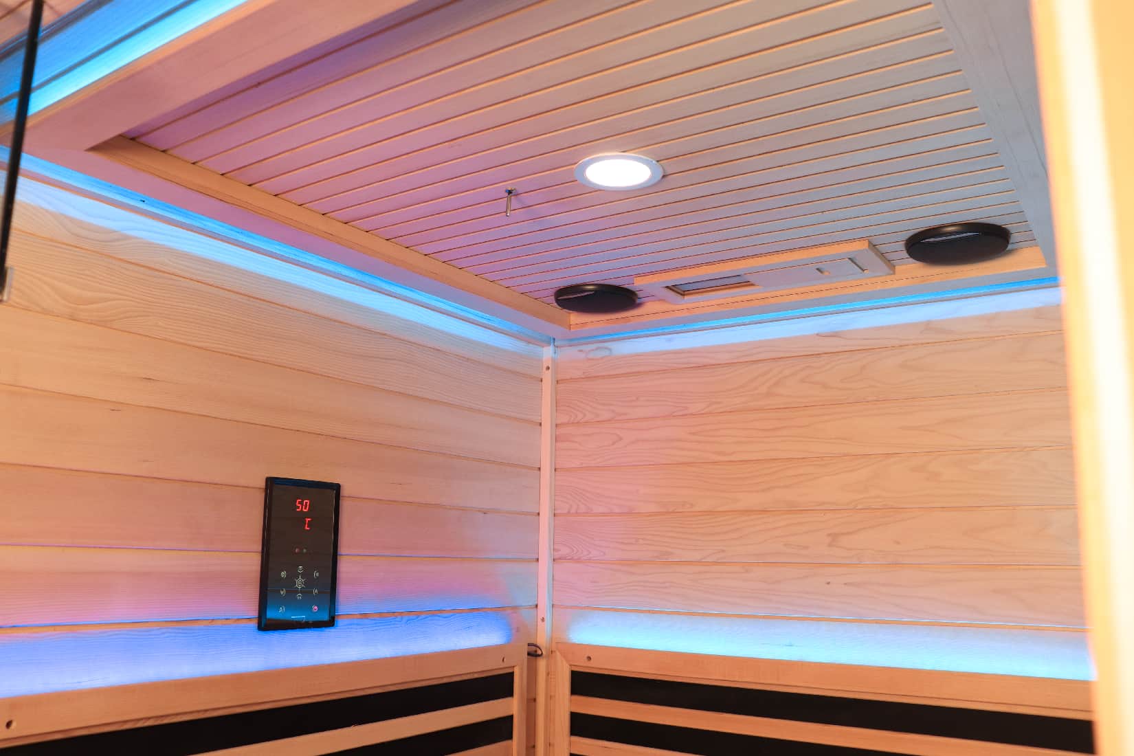 Far-Infrared Indoor Sauna — 120 × 90 × 190 cm view 3