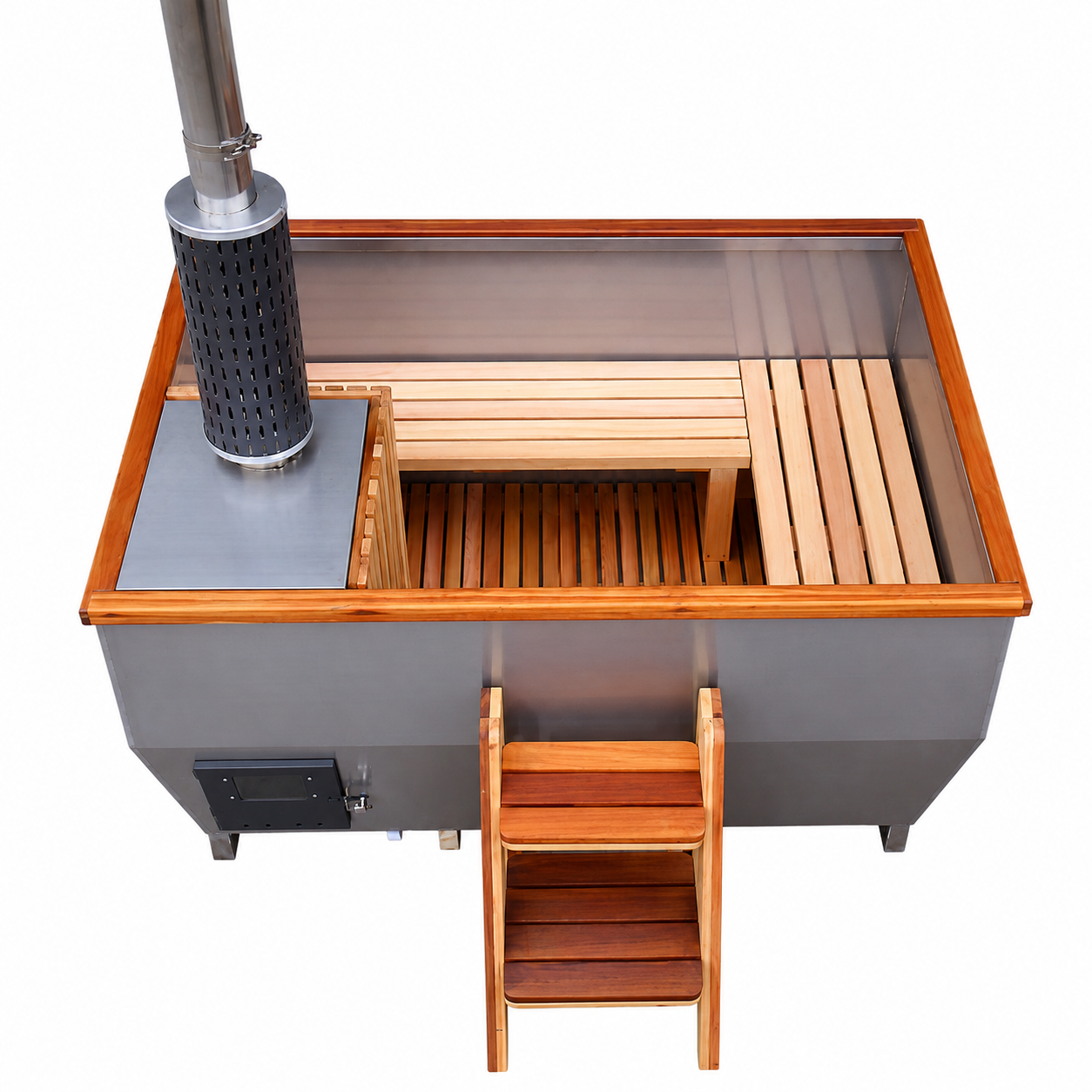 Dry-Wet Steam Sauna — 190 × 139 × 72 cm view 2