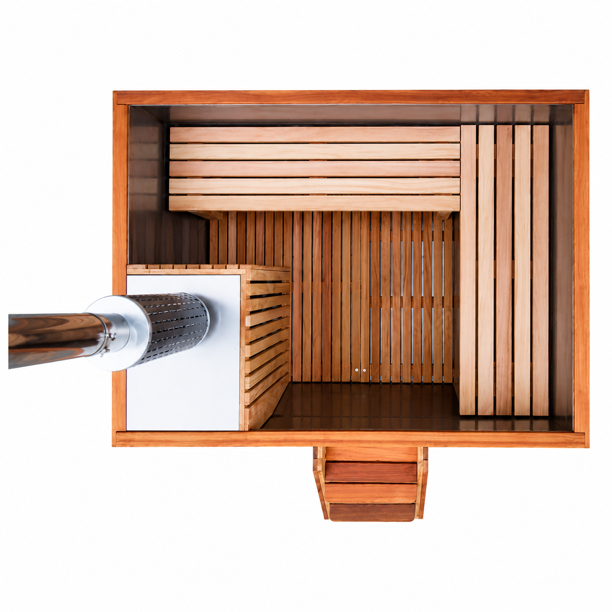 Dry-Wet Steam Sauna — 190 × 139 × 72 cm view 4